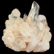 Tangerine Quartz Crystal Cluster - Madagascar #36205-1